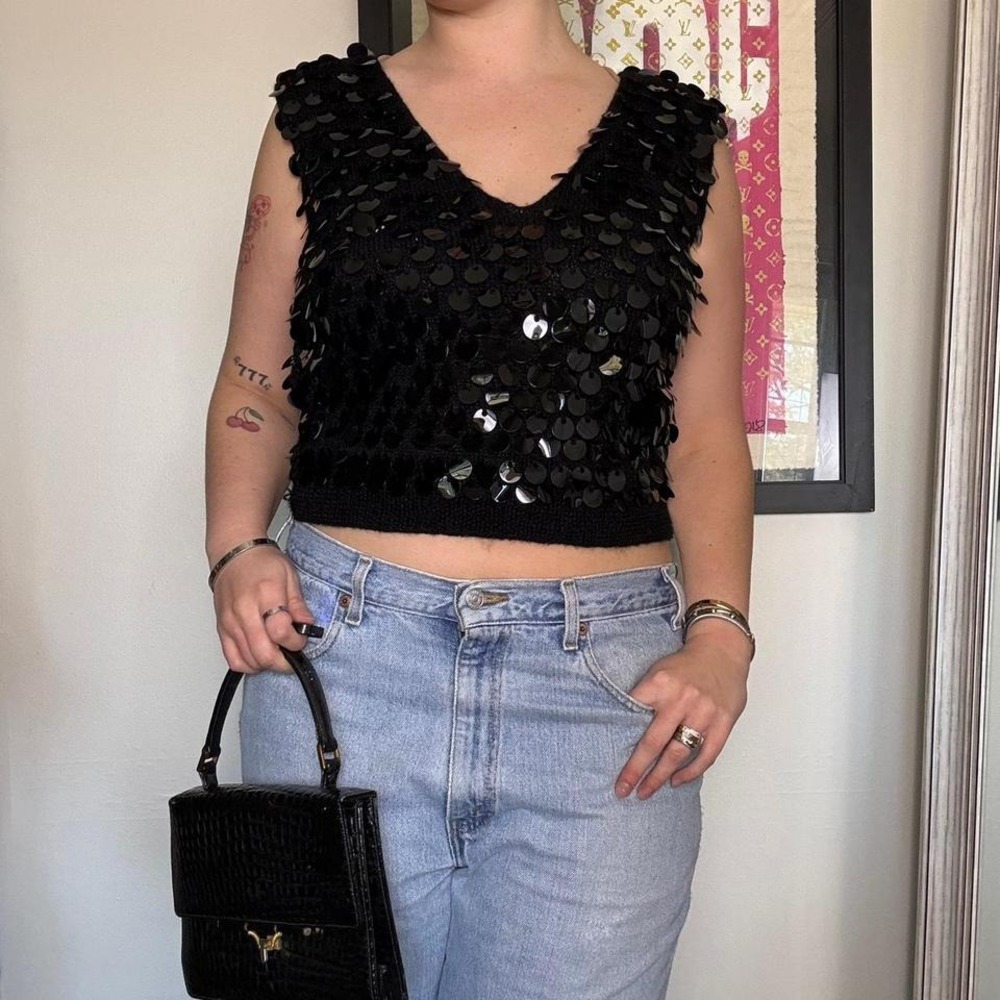 Holiday glam sequin new years trendy